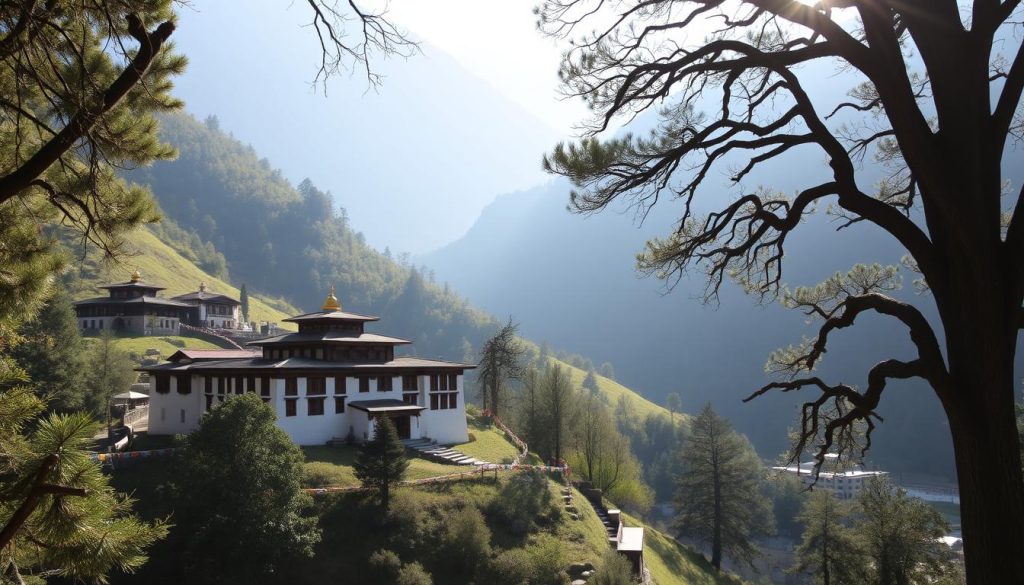 Tharpaling Monastery tranquility Tharpaling Monastery tranquility