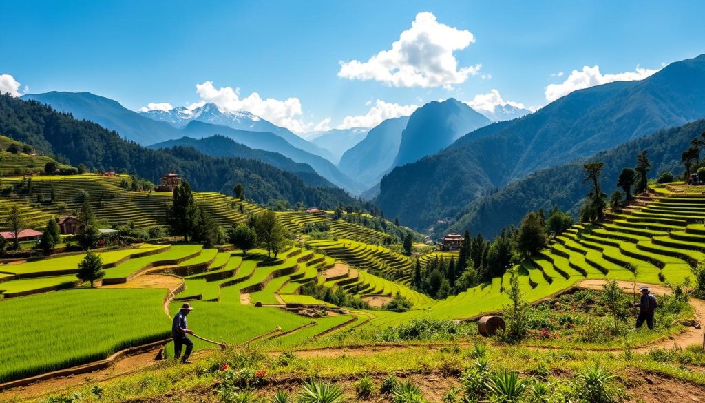The history of agriculture in Bhutan The history of agriculture in Bhutan