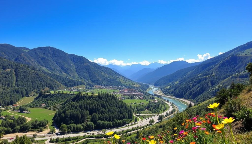 Thimphu nature tours with stunning landscapes Thimphu nature tours with stunning landscapes