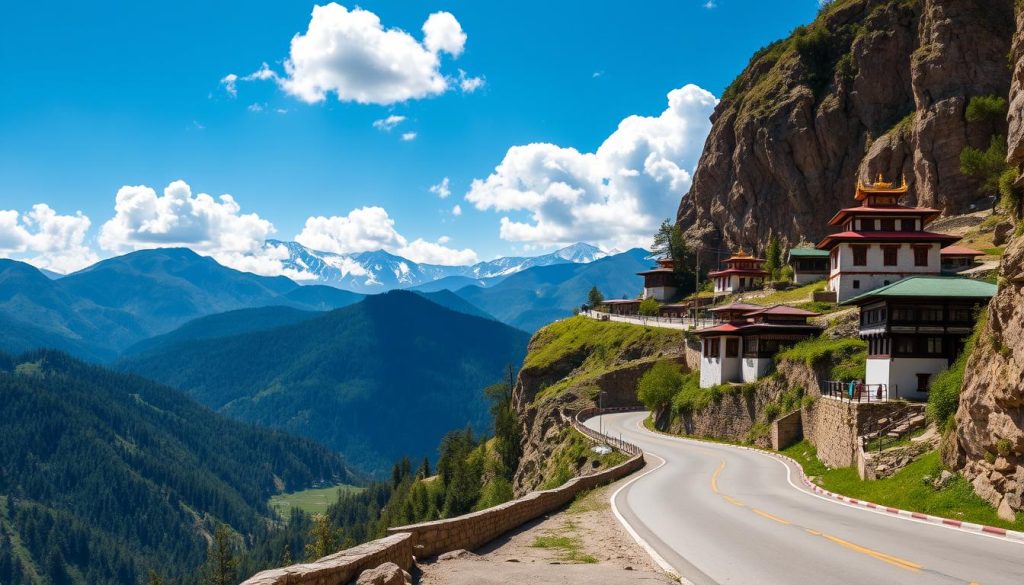 Thimphu to Paro route guide Thimphu to Paro route guide