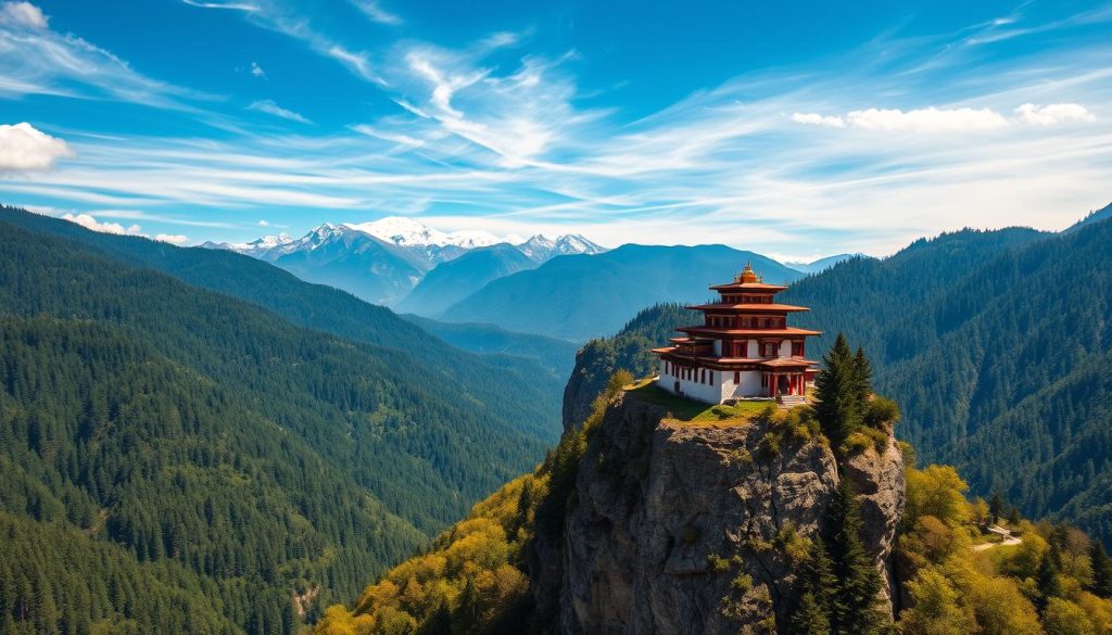 Tiger's Nest location Tiger's Nest location