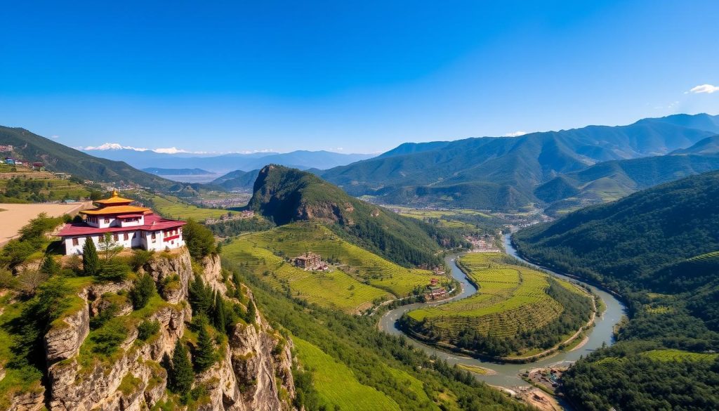 Top viewpoints near Punakha Top viewpoints near Punakha