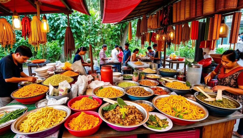 Traditional Burmese dishes exploration Traditional Burmese dishes exploration