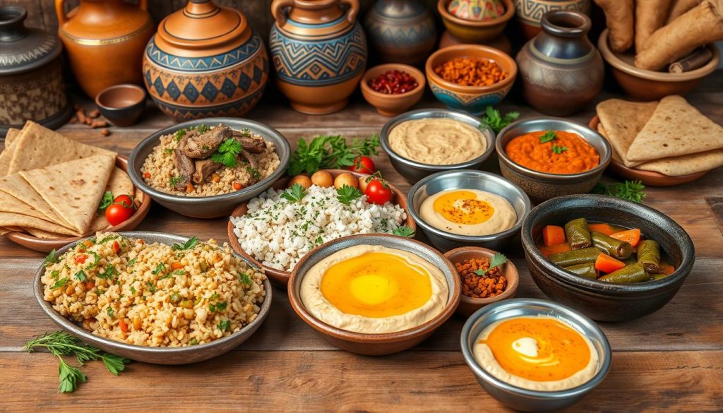 Traditional Jordanian cuisine Traditional Jordanian cuisine