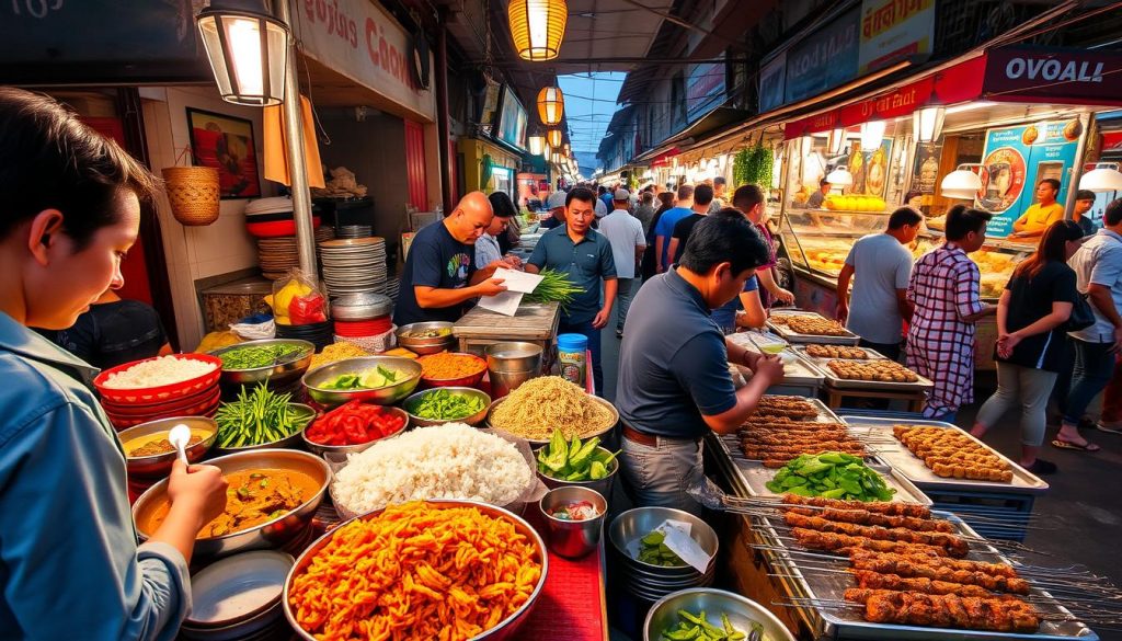 Traditional Lao flavors in Vientiane street food Traditional Lao flavors in Vientiane street food