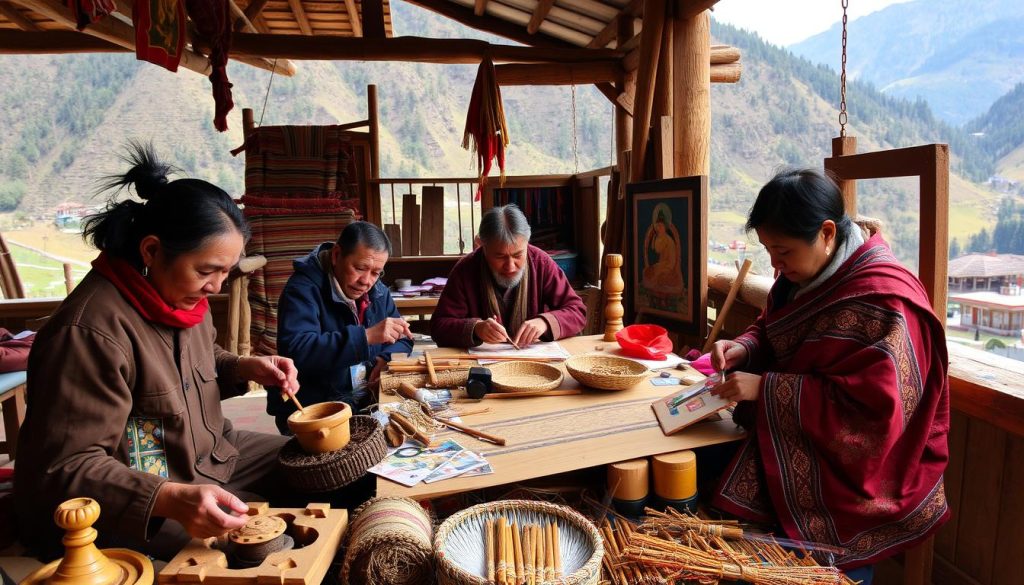 Traditional crafts Bumthang Traditional crafts Bumthang