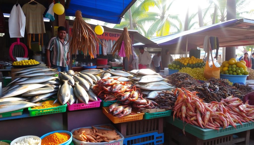 Traditional seafood and local delicacies in Cox's Bazar Traditional seafood and local delicacies in Cox's Bazar
