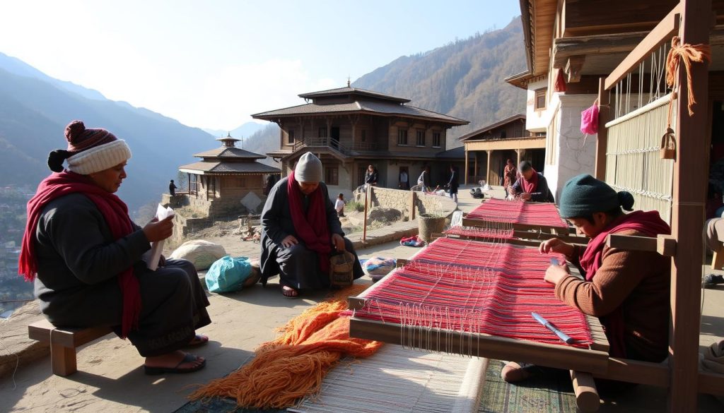 Traditional weaving techniques in Haa Traditional weaving techniques in Haa