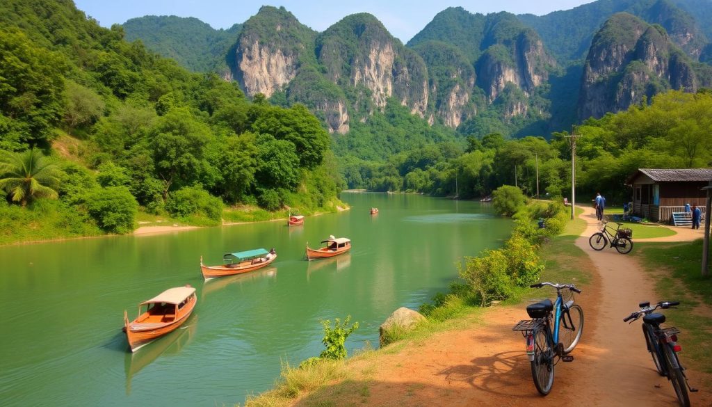 Transportation in Vang Vieng Transportation in Vang Vieng