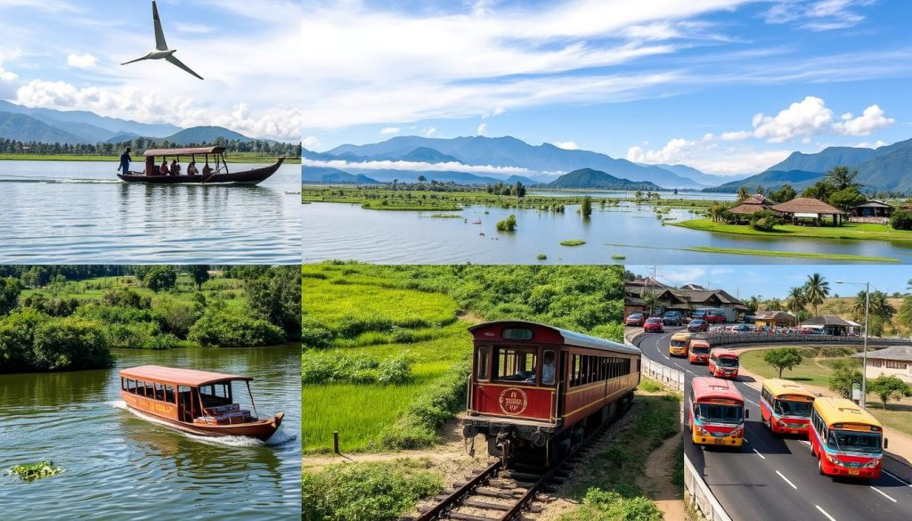 Transportation options for getting to Inle Lake Transportation options for getting to Inle Lake