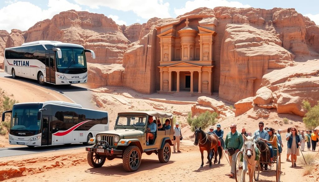 Transportation options to Petra Transportation options to Petra