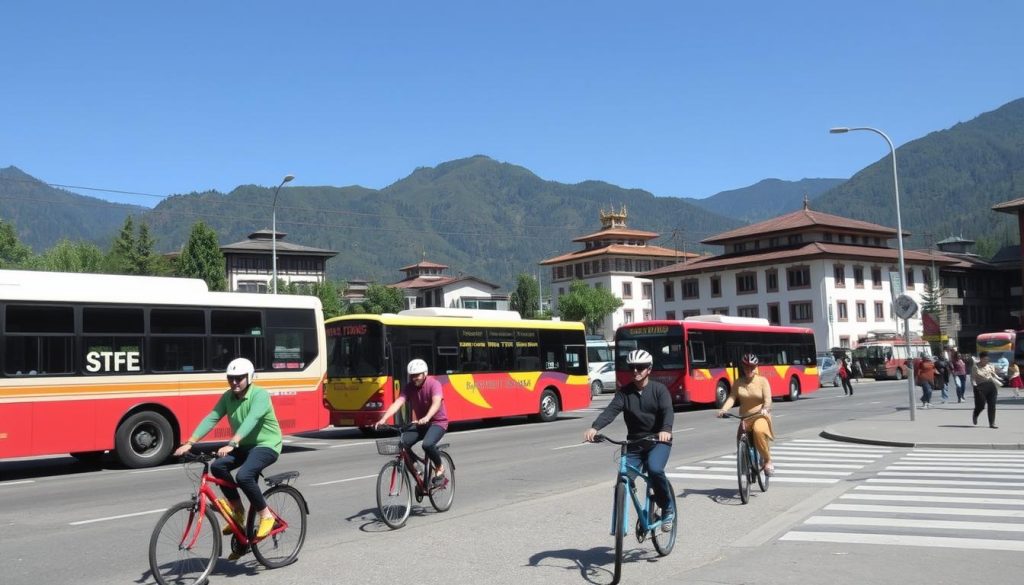 Transportation safety in Thimphu Transportation safety in Thimphu