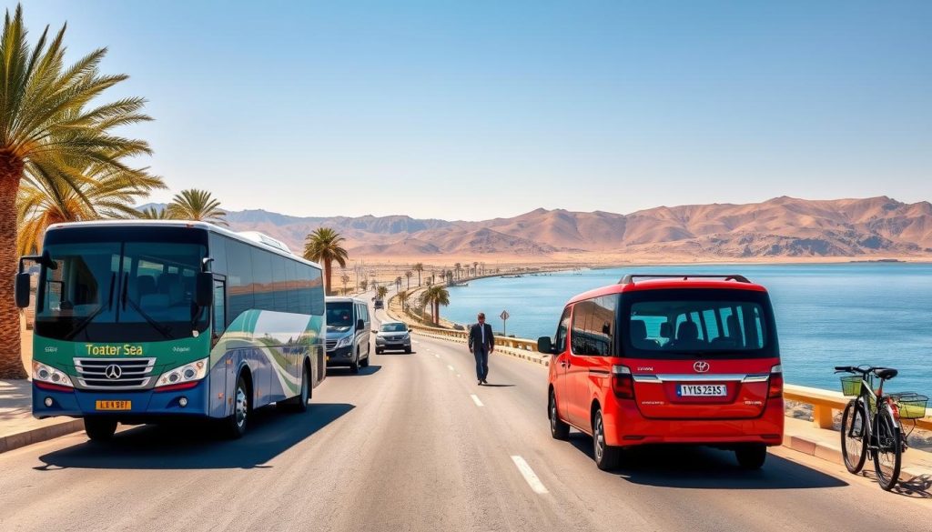 Travel options to the Dead Sea Travel options to the Dead Sea