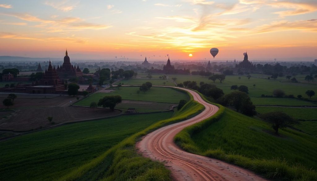Travel to Bagan from Nyaung U Travel to Bagan from Nyaung U