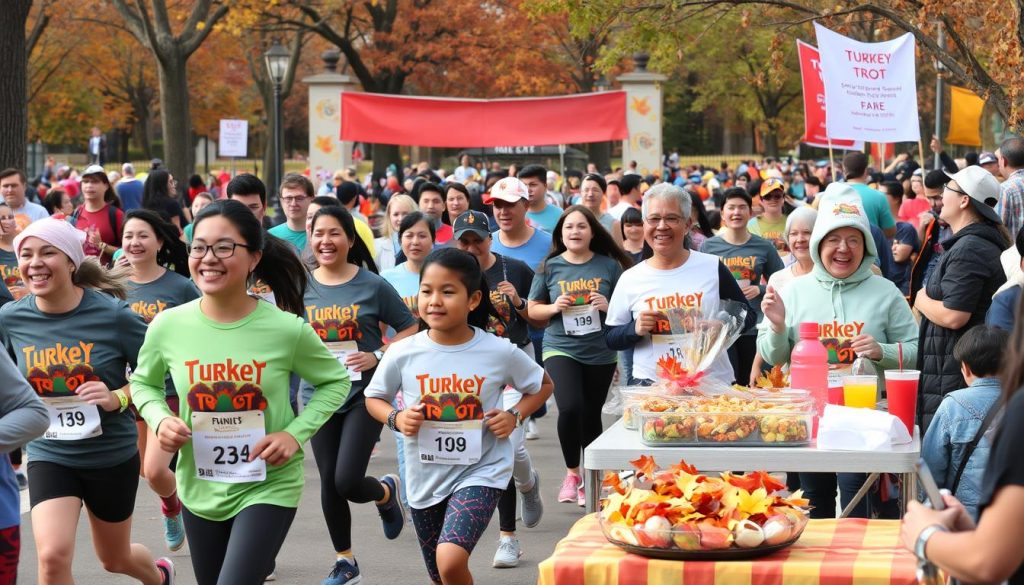 Turkey trots Turkey trots