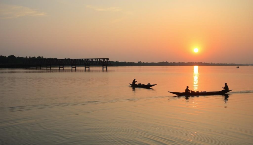 U Bein Bridge in Mandalay U Bein Bridge in Mandalay