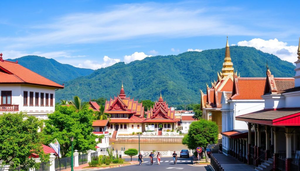 UNESCO World Heritage Site in Luang Prabang UNESCO World Heritage Site in Luang Prabang