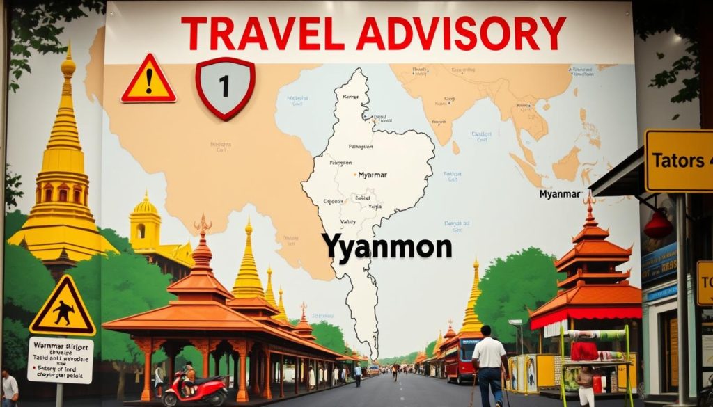 U.S. travel advisory for Myanmar U.S. travel advisory for Myanmar