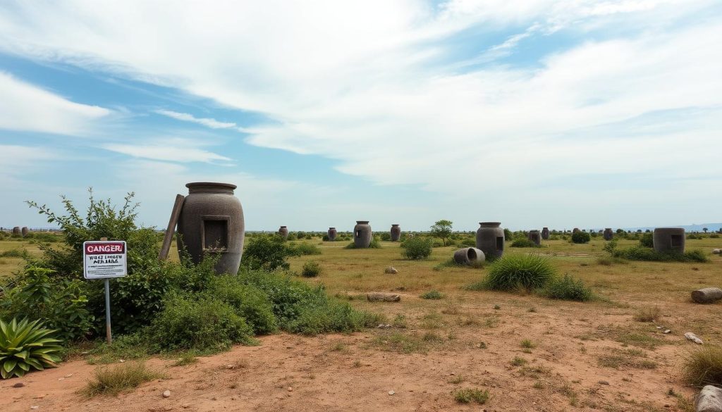 UXO risks in the Plain of Jars UXO risks in the Plain of Jars