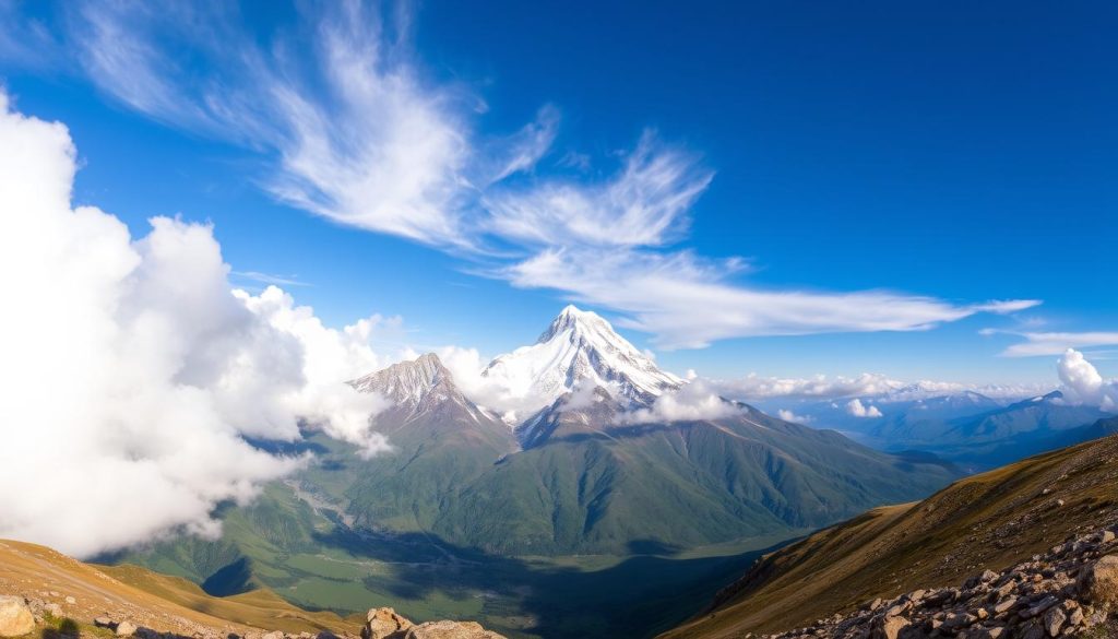 Ultar Sar Peak in Hunza Valley Ultar Sar Peak in Hunza Valley