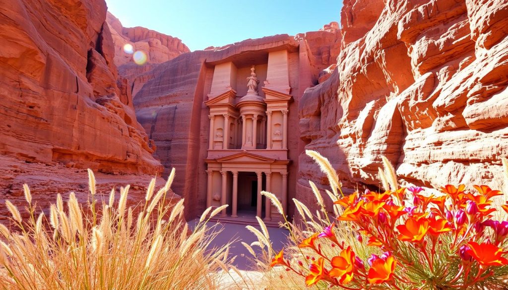 Unique features of Petra Unique features of Petra