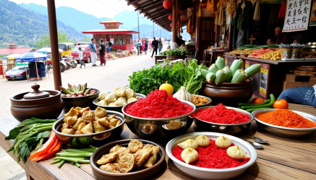 Unique food specialties in Thimphu Unique food specialties in Thimphu