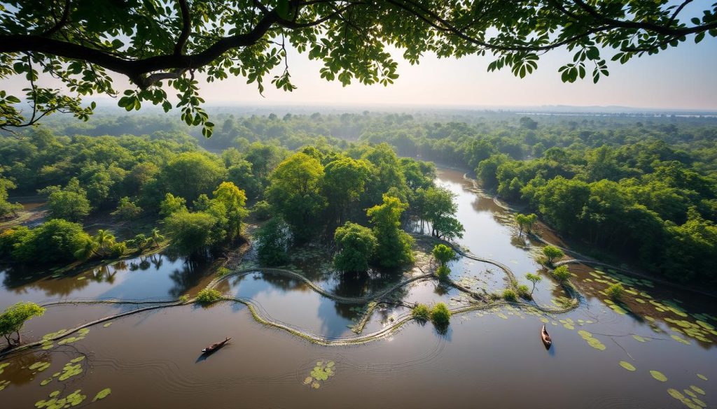 Unique geography of the Sundarbans Unique geography of the Sundarbans