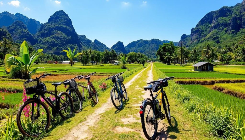Vang Vieng biking options Vang Vieng biking options