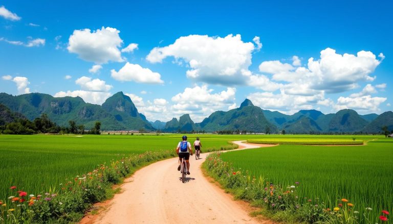 Vang Vieng cycling routes