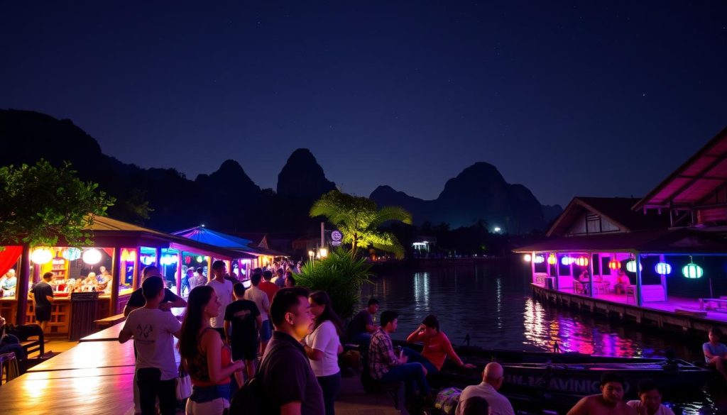 Vang Vieng nightlife Vang Vieng nightlife