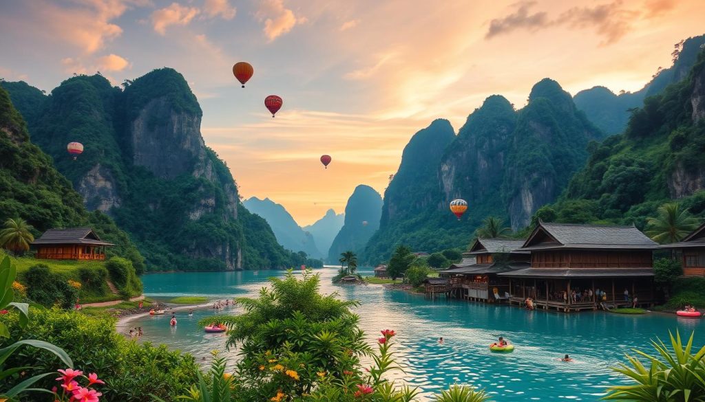 Vang Vieng points of interest Vang Vieng points of interest