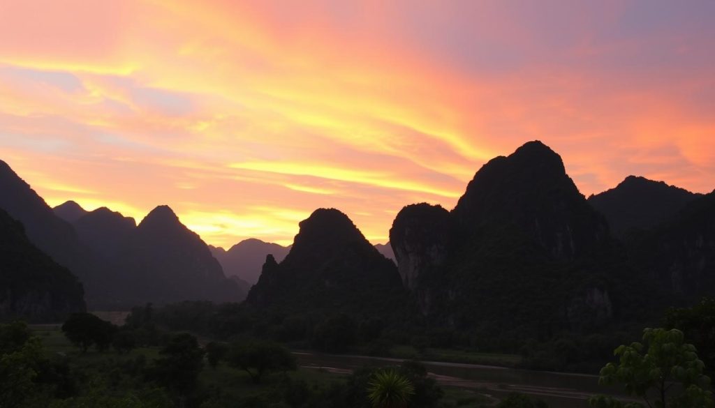 Vang Vieng scenic beauty Vang Vieng scenic beauty