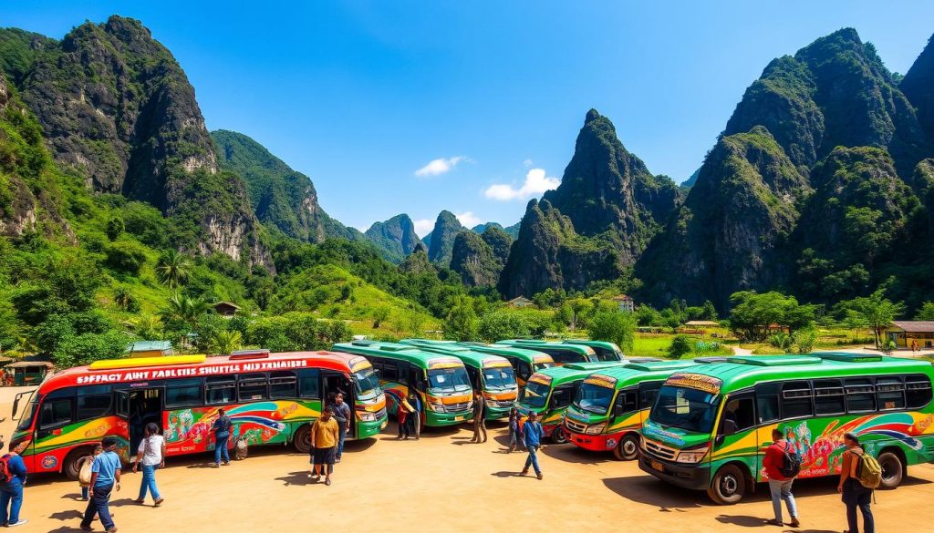 Vang Vieng shuttle services Vang Vieng shuttle services