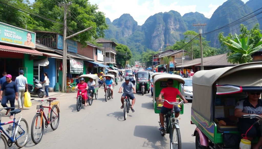 Vang Vieng transportation services Vang Vieng transportation services