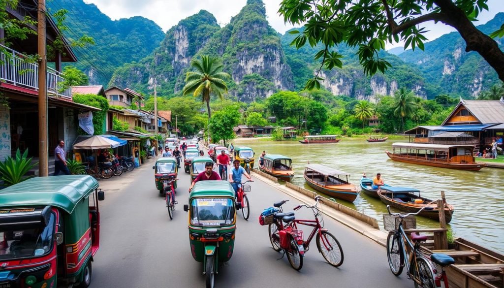 Vang Vieng transportation tips Vang Vieng transportation tips