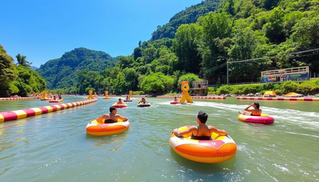 Vang Vieng tubing safety improvements Vang Vieng tubing safety improvements