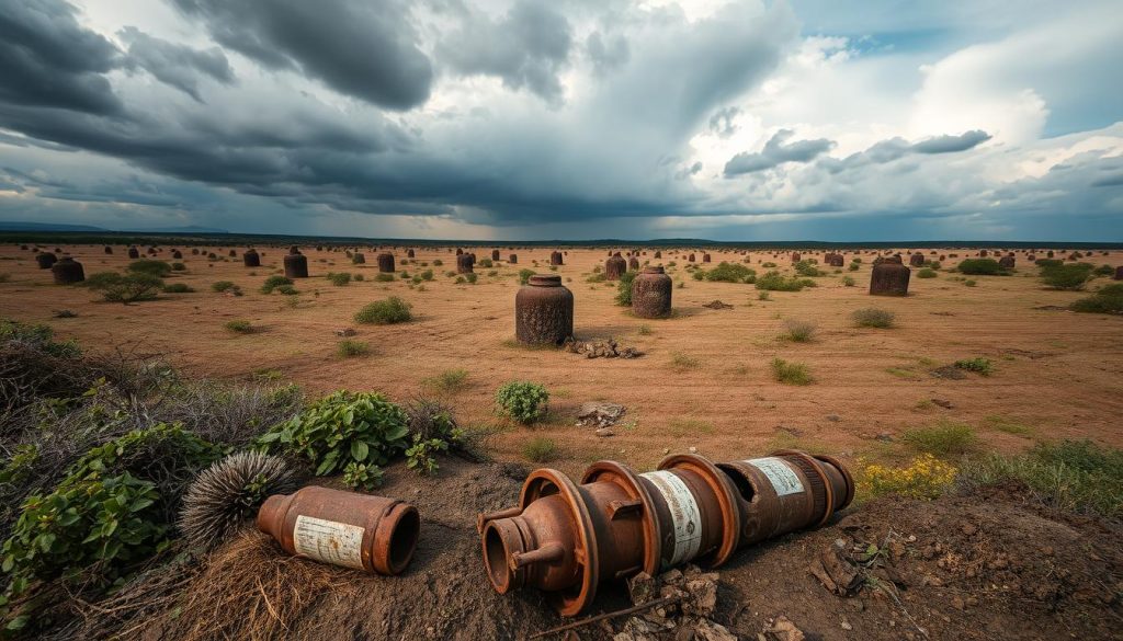 Vietnam War impact on unexploded ordnance at Plain of Jars Vietnam War impact on unexploded ordnance at Plain of Jars