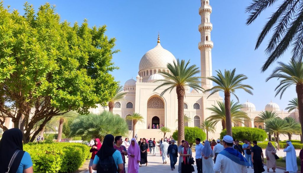 Visitor information for the King Abdullah Mosque Visitor information for the King Abdullah Mosque