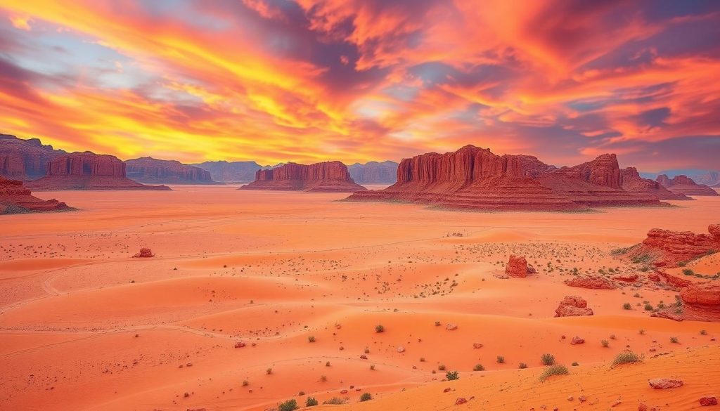 Wadi Rum Desert Landscapes Wadi Rum Desert Landscapes