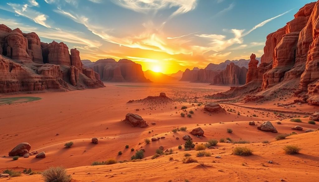 Wadi Rum description Wadi Rum description
