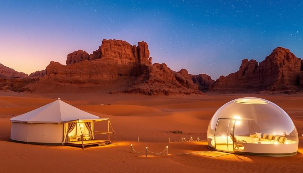 Wadi Rum glamping options Wadi Rum glamping options