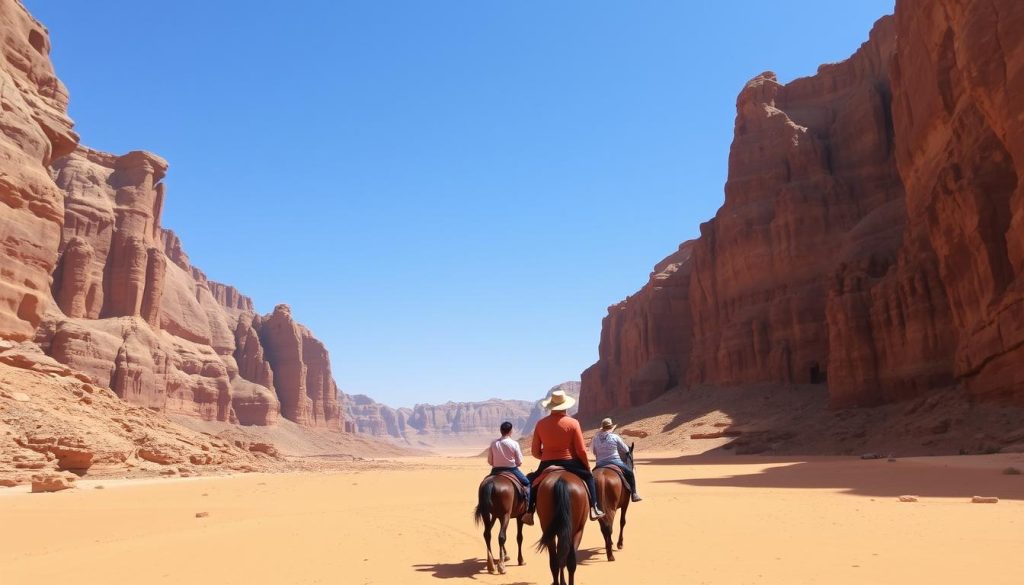Wadi Rum horse trekking Wadi Rum horse trekking