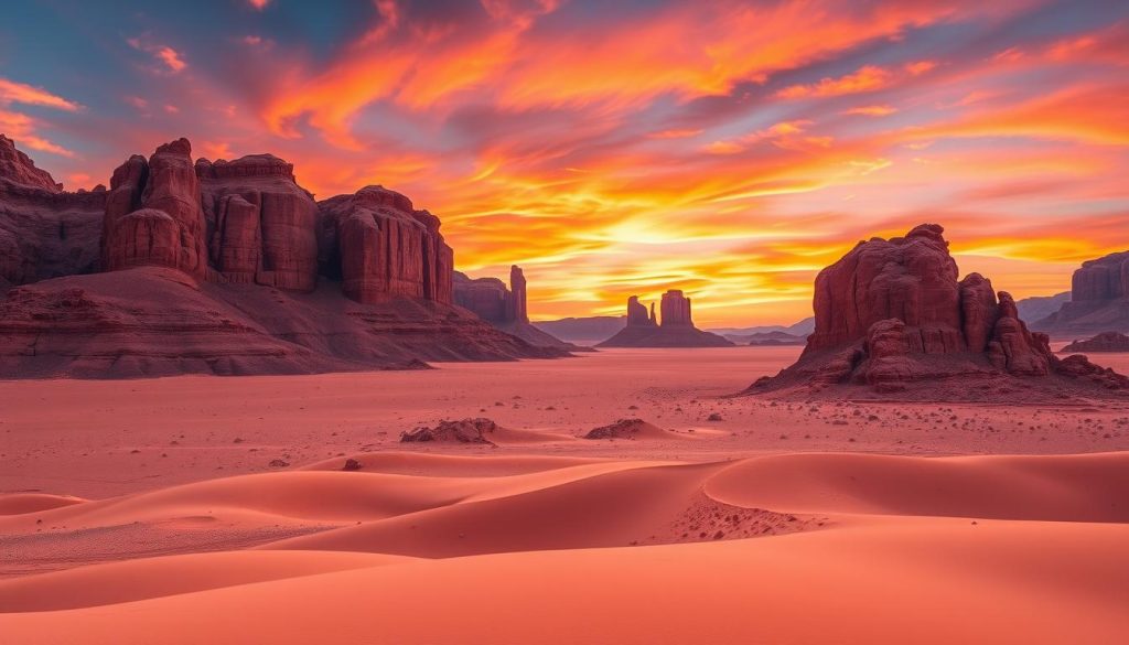 Wadi Rum landscape Wadi Rum landscape