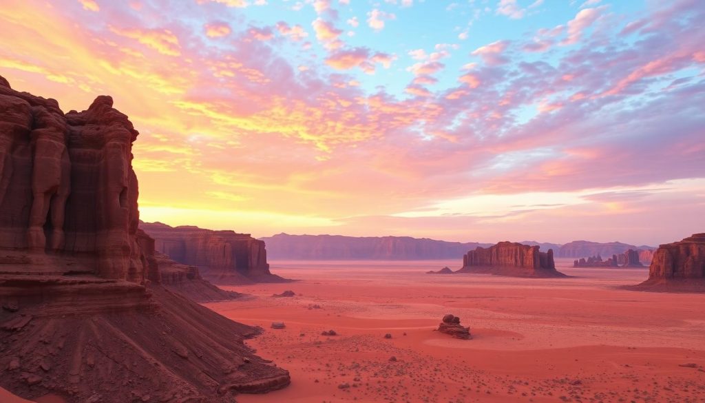 Wadi Rum landscape Wadi Rum landscape