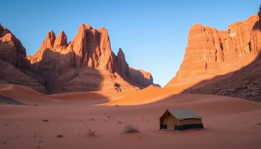 Wadi Rum location in southern Jordan Wadi Rum location in southern Jordan
