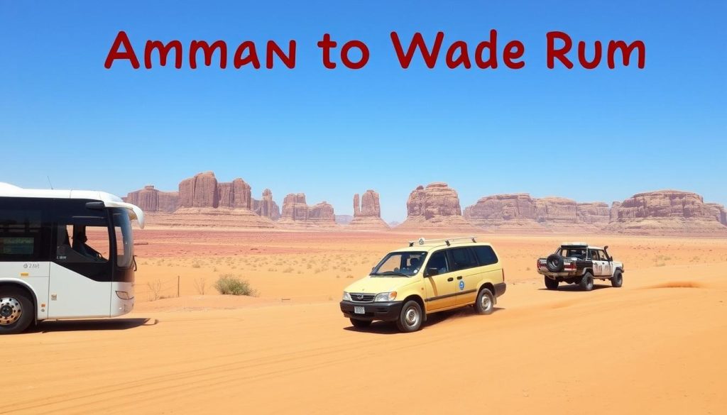 Wadi Rum transportation options Wadi Rum transportation options