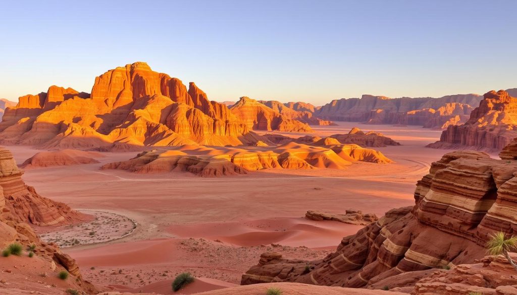Wadi Rum unique landscape Wadi Rum unique landscape