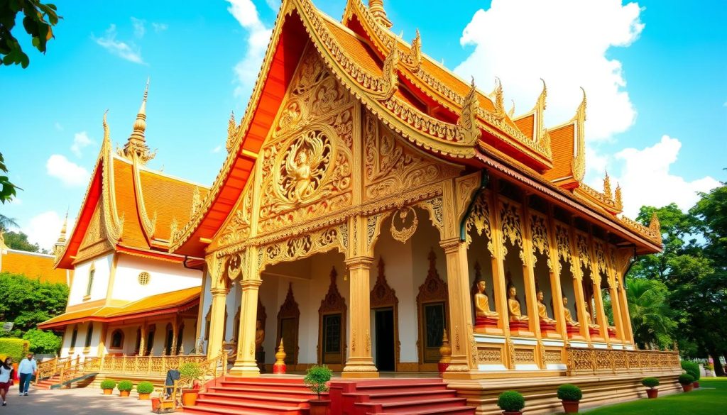 Wat Si Saket temple in Vientiane Wat Si Saket temple in Vientiane