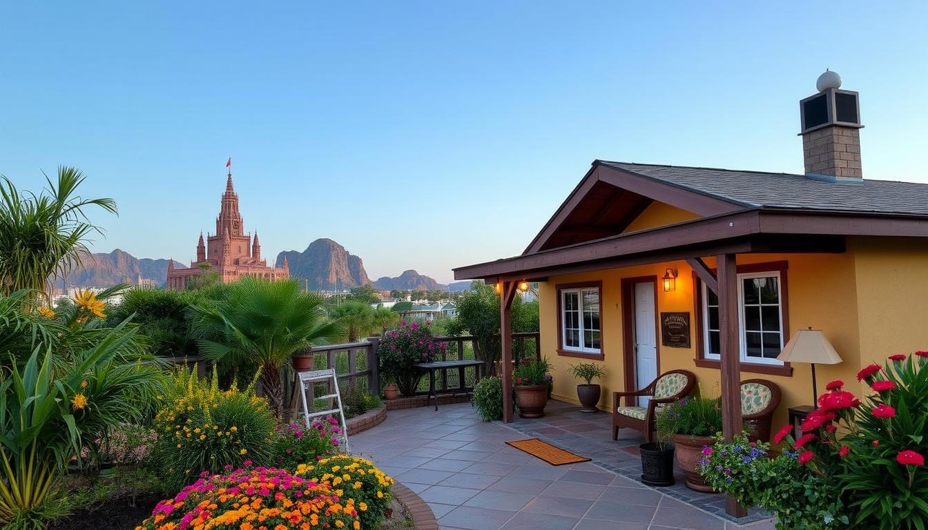 What are some budget-friendly options for accommodation near the sites?