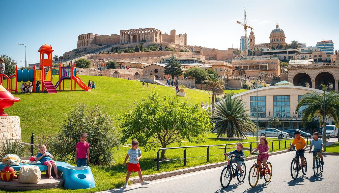 What are some kid-friendly activities in Amman?